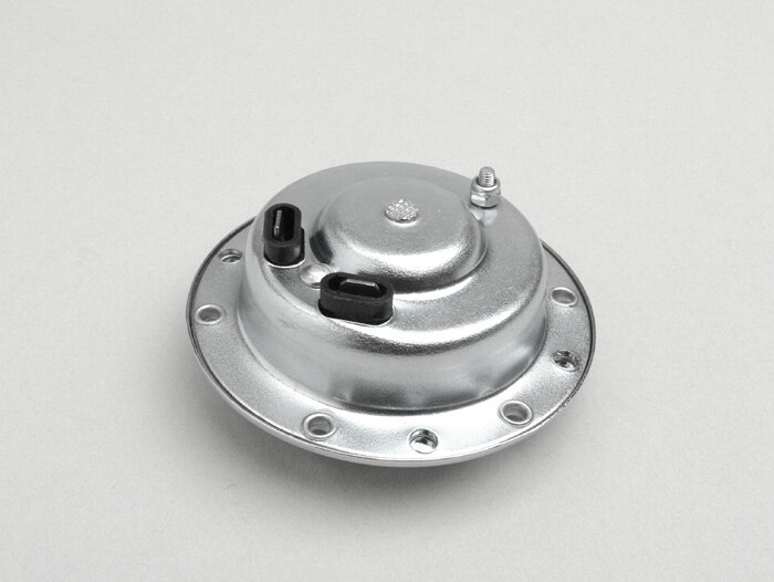 Bocina -BACHEL 6V DC- Vespa GS150 / GS3, GS160 / GS4 (VSB1T), SS180 (VSC1T), VBB1T, VBA1T, VLA1T - Cromo