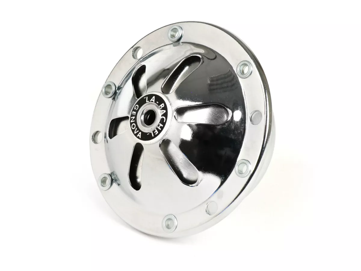 Avvisatore acustico (cicalino) -CASA LAMBRETTA- Lambretta C & LC, D & LD 125, Vespa VL3T, VB1T - Cromo