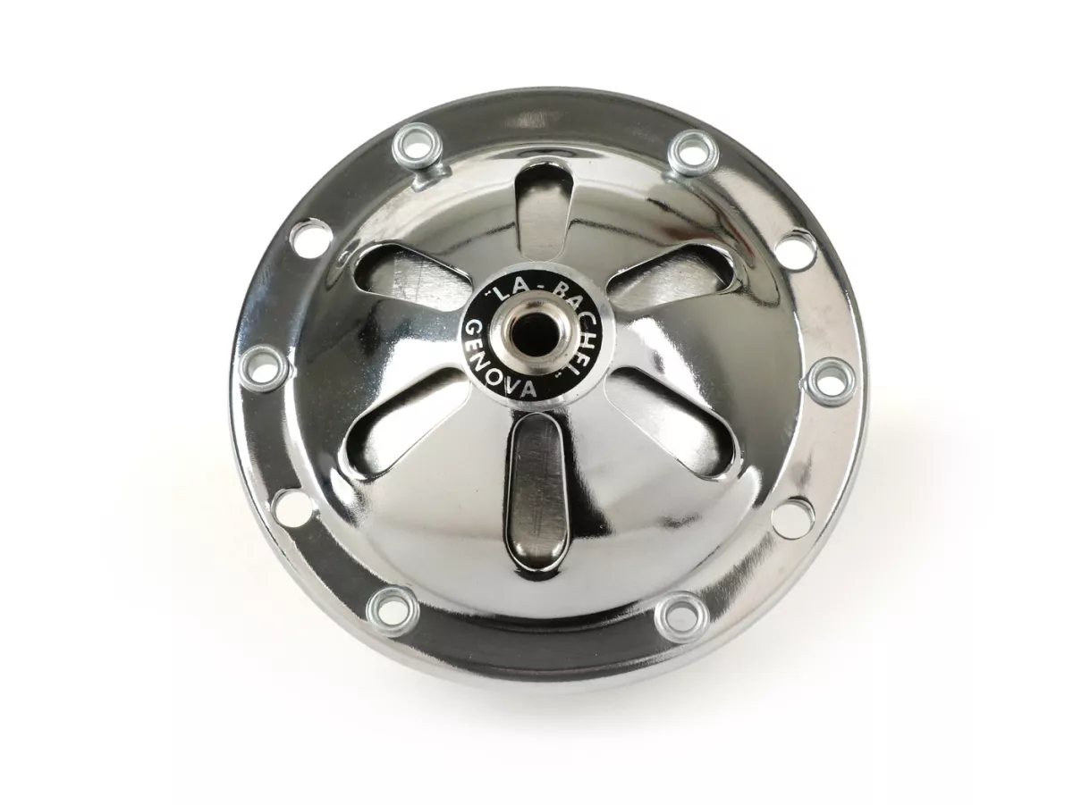 Avvisatore acustico (cicalino) -CASA LAMBRETTA- Lambretta C & LC, D & LD 125, Vespa VL3T, VB1T - Cromo
