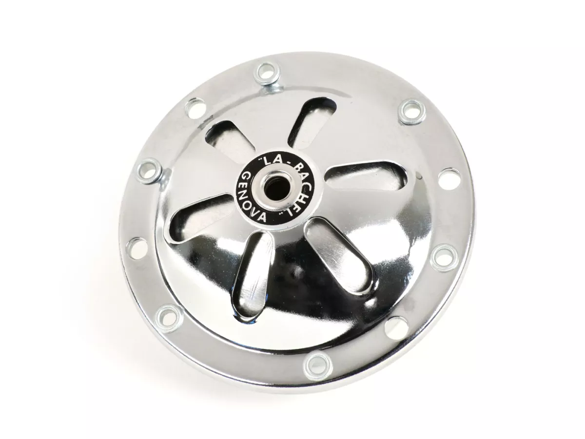Avvisatore acustico (cicalino) -CASA LAMBRETTA- Lambretta C & LC, D & LD 125, Vespa VL3T, VB1T - Cromo