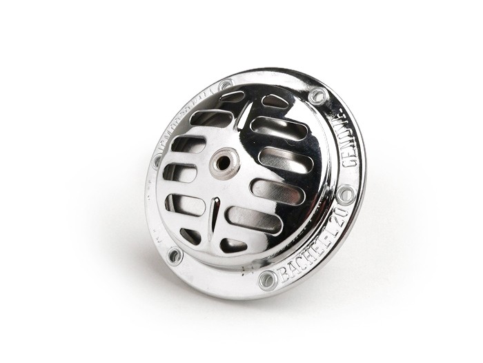 Bocina (zumbador) -CASA LAMBRETTA- Lambretta D & LD 150, Vespa V50, V90, VNB4T a VNB6T, VBB2T - Cromo