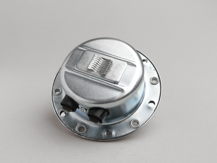 Bocina (zumbador) -CASA LAMBRETTA- Lambretta D & LD 150, Vespa V50, V90, VNB4T a VNB6T, VBB2T - Cromo