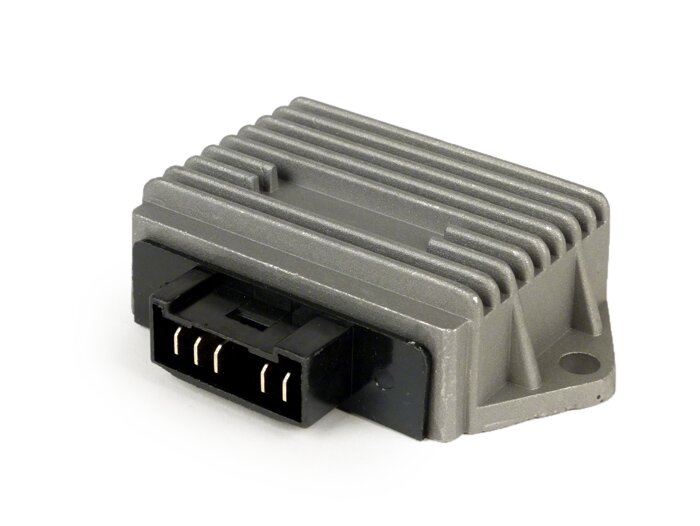 Regolatore di tensione -QUALITÀ OEM- 5-pin- Minarelli 125-150 ccm (fino al 2001)