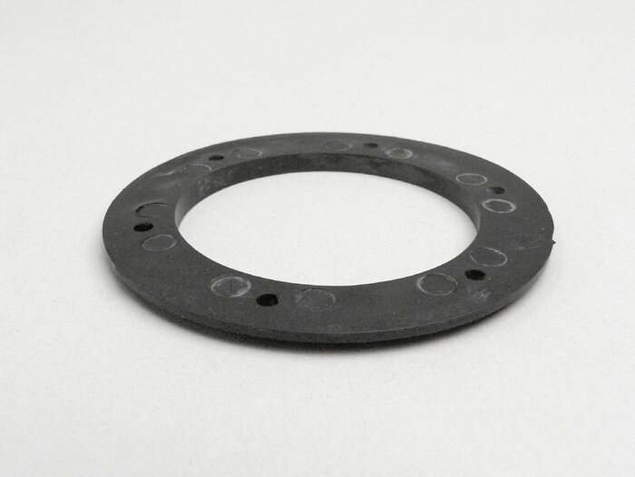 Horn gasket -OEM QUALITY, Ø=54x78x4mm- Vespa Rally180 (VSD1T), Rally200 (VSE1T), Sprint150 (VLB1T), Sprint Veloce, TS125 (VNL3T), Super, GT125 (VNL2T), GTR125 (VNL2T), GL150 (VLA1T), SS180 (VSC1T) - black