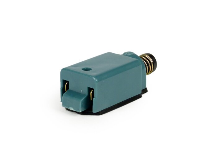 Interruptor luz de freno - CALIDAD OEM - Vespa PX80, PX125, PX150, PX200 (modelos con intermitentes), PK50 XL, PK125 XL, T5 125cc - Contacto NA (azul/rojo)