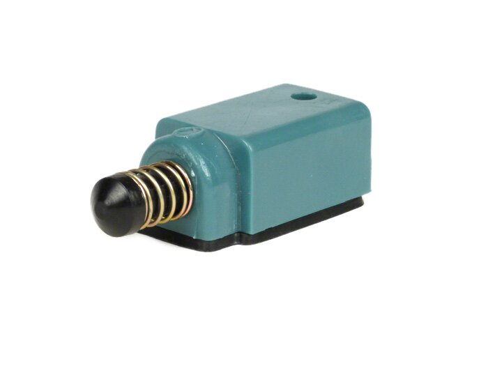 Interruptor luz de freno -CALIDAD OEM- Vespa PV125, ET3, PX80, PX125, PX150, PX200 (modelos sin intermitentes) - Contacto NC (azul/negro)