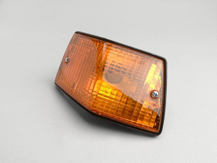 Indicator -PIAGGIO- Vespa PX80, PX125, PX150, PX200, T5 125cc achter links - Oranje