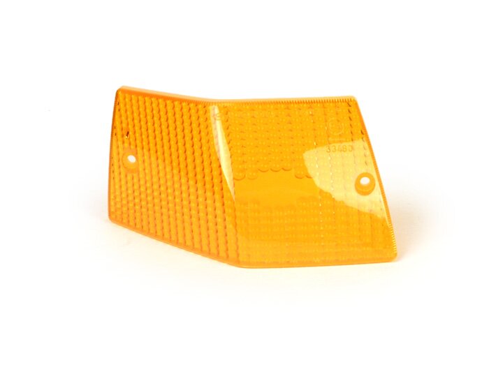 Indicator lens -SIEM- Vespa PX80, PX125, PX150, PX200, T5 125cc rear lhs - amber