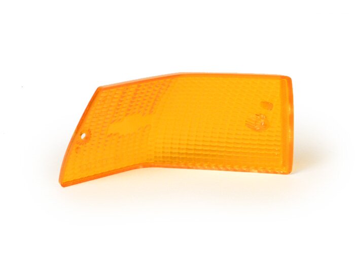 Indicator lens -SIEM- Vespa PX80, PX125, PX150, PX200, T5 125cc rear lhs - amber