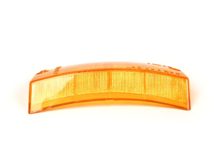 Indikatorglas -SIEM- Vespa PX80, PX125, PX150, PX200, T5 125cc fram höger - Orange