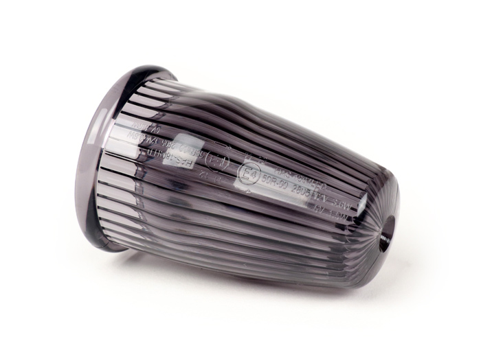 Kaca indikator -Indikator stang MOTO NOSTRA - Vespa Rally180 (VSD1T), Rally200 (VSE1T), Sprint, V50, PV125, ET3 - hitam