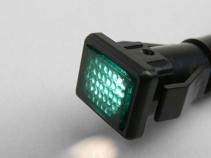 Luz intermitente -CALIDAD OEM- Vespa PX (-1984) - Verde - bombilla usada Ba7s