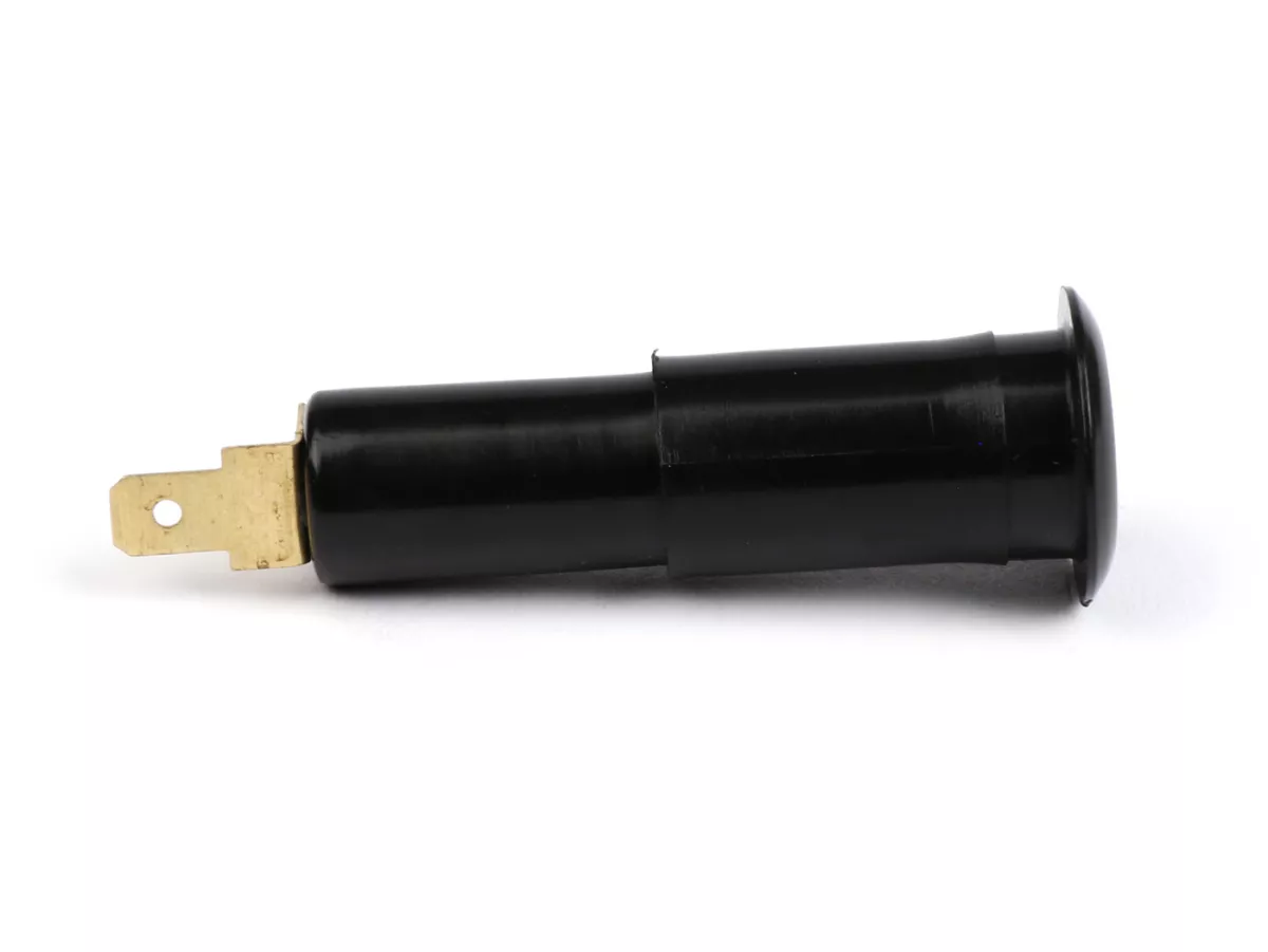 Indicator wire - PIAGGIO- Vespa PX80, PX125, PX150, PX200- side panels with internal fastener - Ø12.8mm, without wire, connector plug 4.3mm