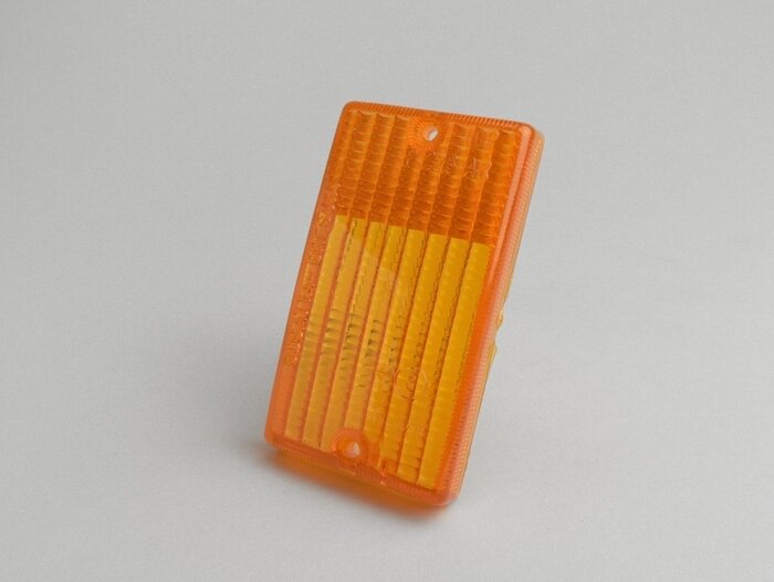 Indicator lens -PIAGGIO- Vespa PK50 S, PK80 S, PK125 S rear lhs - amber
