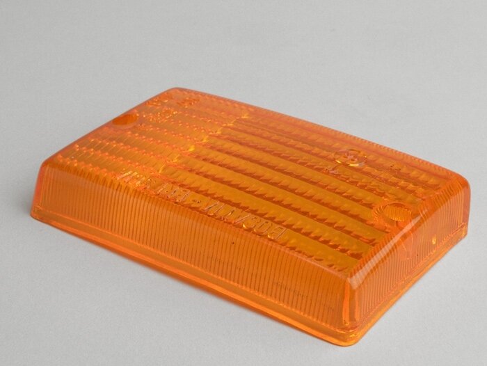 Indicator lens -PIAGGIO- Vespa PK50 S, PK80 S, PK125 S rear lhs - amber