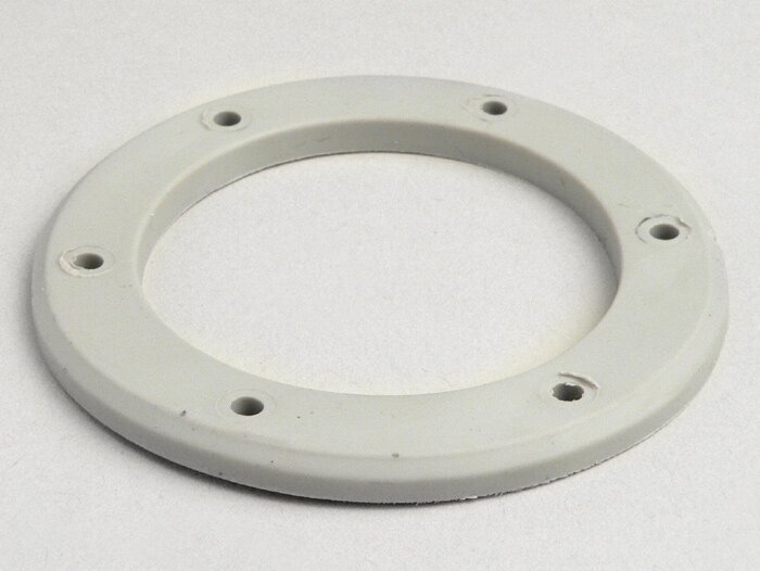 Claxon afdichting -OEM KWALITEIT, Ø=54x78x4mm- Vespa Rally180 (VSD1T), Rally200 (VSE1T), Sprint150 (VLB1T), Sprint Veloce, TS125 (VNL3T), Super, GT125 (VNL2T), GTR125 (VNL2T), GL150 (VLA1T), SS180 (VSC1T) - Grijs