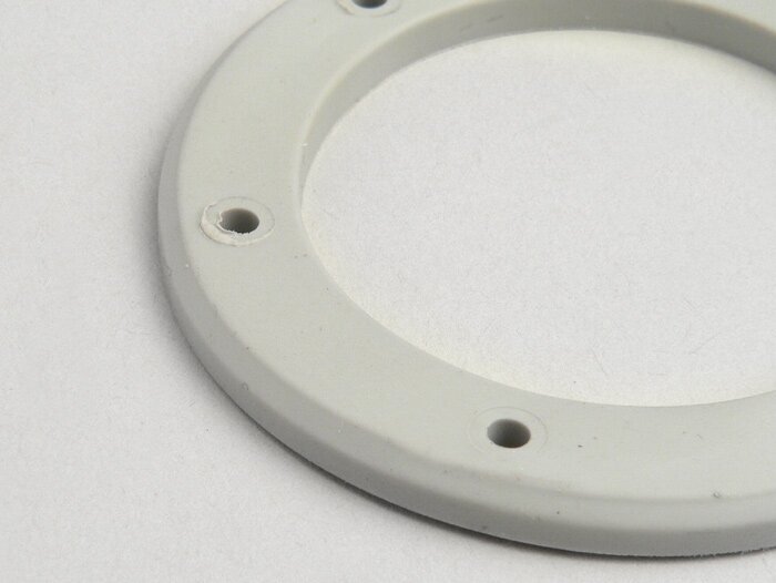 Claxon afdichting -OEM KWALITEIT, Ø=54x78x4mm- Vespa Rally180 (VSD1T), Rally200 (VSE1T), Sprint150 (VLB1T), Sprint Veloce, TS125 (VNL3T), Super, GT125 (VNL2T), GTR125 (VNL2T), GL150 (VLA1T), SS180 (VSC1T) - Grijs
