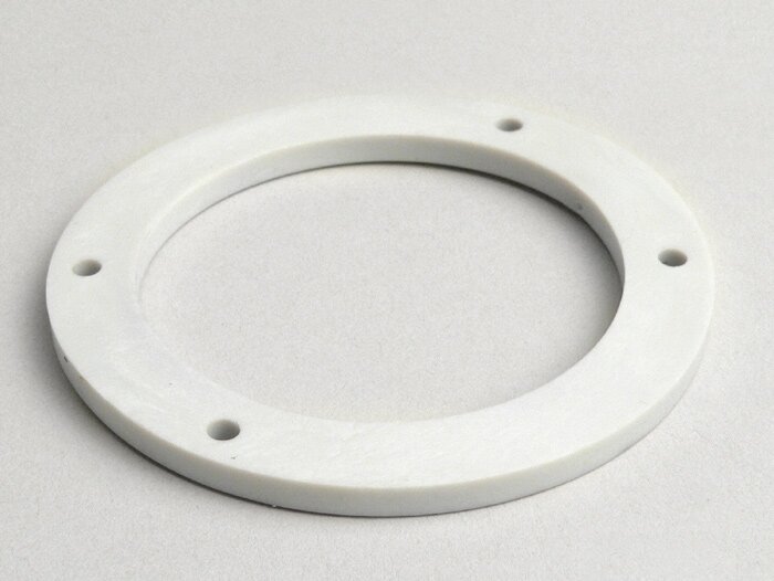 Horn gasket -OEM QUALITY, Ø=54x74x4mm- Vespa VNA, VNB, VL1, VB1T, VBA, VBB, GS150 / GS3, GS160 / GS4 (VSB1T) - grey