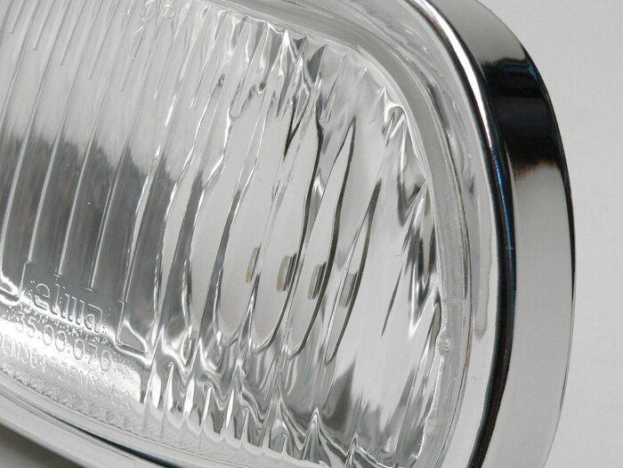 Headlight -OEM QUALITY trapezoid- Sprint150 (VLB1T), GL150 (VLA1T), GT125 (VNL2T), SS180 (VSC1T) - glass
