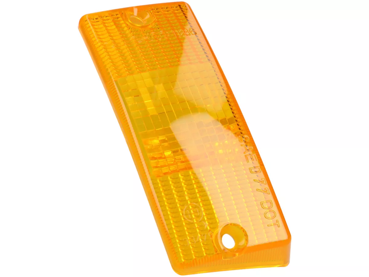 Clignotant -PIAGGIO- Vespa PX80, PX125, PX150, PX200, T5 125cc - avant gauche - orange