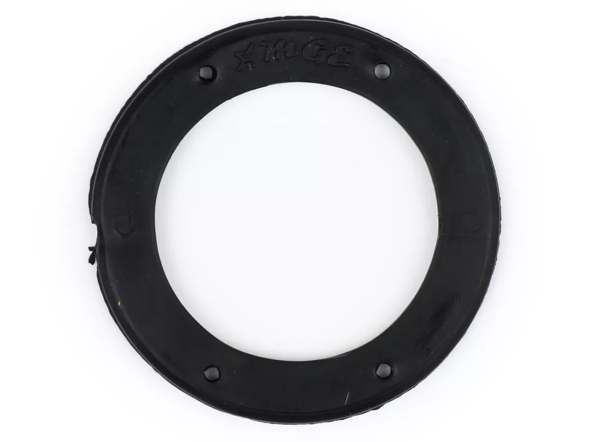 Junta de bocina -CALIDAD OEM, Ø=50x73x4mm- Vespa Wideframe V15, V30 a V33, VM, VN, VU - Negro