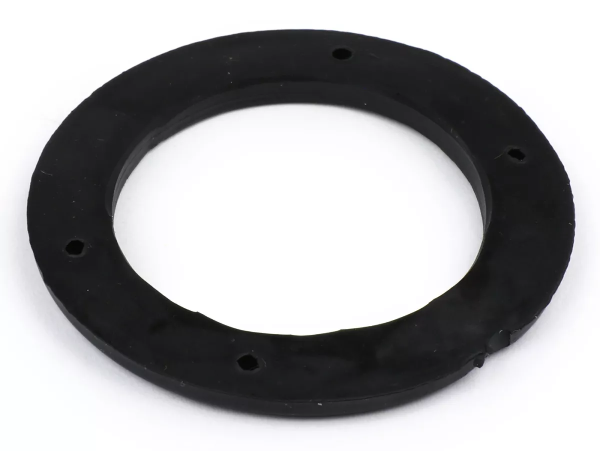 Junta de bocina -CALIDAD OEM, Ø=50x73x4mm- Vespa Wideframe V15, V30 a V33, VM, VN, VU - Negro