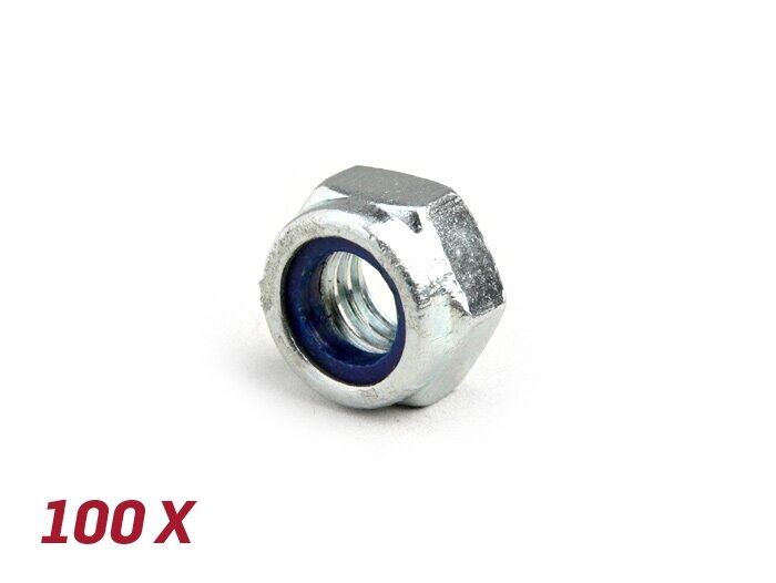 Self-locking nut -DIN 985- M7 - 100 pcs