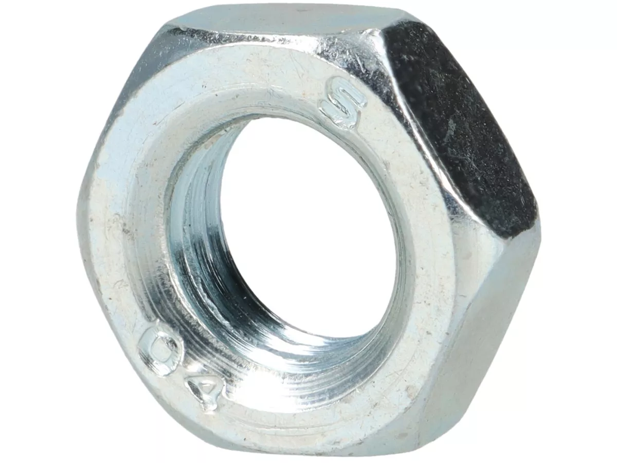 Ecrou plat -DIN 439- M12 x 1,50 (monté sur axe roue avant Lambretta LI, LIS, SX, TV, DL, GP, J, Lui, A, B, C, LC, D, LD, E, F)