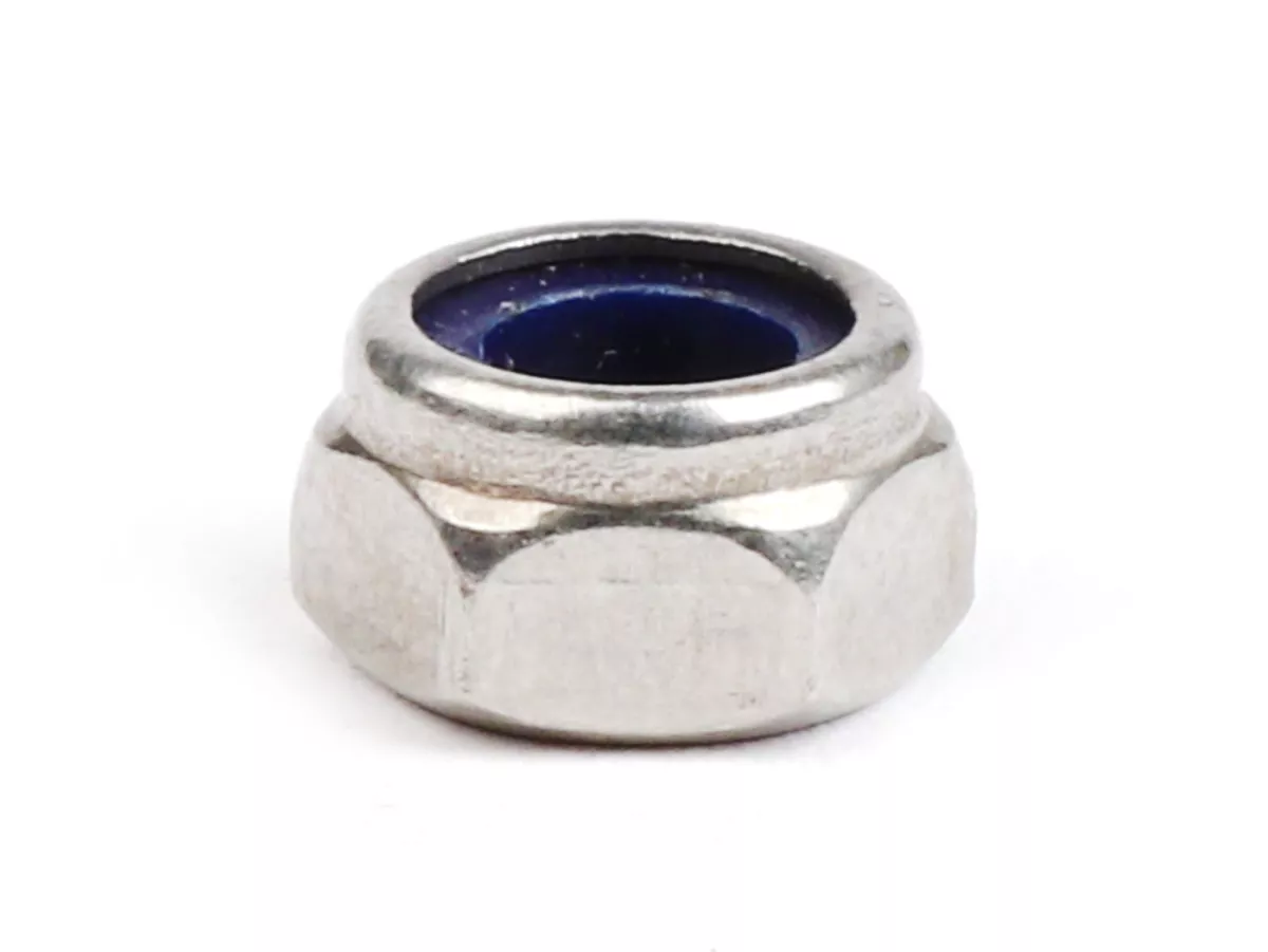 Självlåsande mutter -DIN 985- M5 (används för spakskruv Vespa PX, T5 125cc, Rally, Sprint, TS, GT, GTR, SS180, GS160, Super, GL, VNA, VNB, VBA, VBB, V50, V90, SS50, SS90, PV125, ET3)