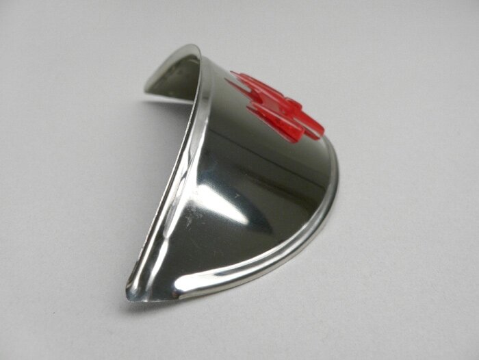 Schermo per faro - Faro aeronautico classico Ø=120mm - Rosso