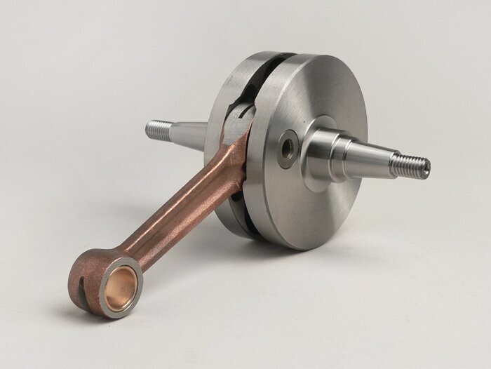 Vevaxel -TAMENI- Vespa GS150 / GS3 med mässingsbussning - passar även Motovespa 150 S (V13502C, VTT), 150 Sprint (04C), 150 GS (04C)