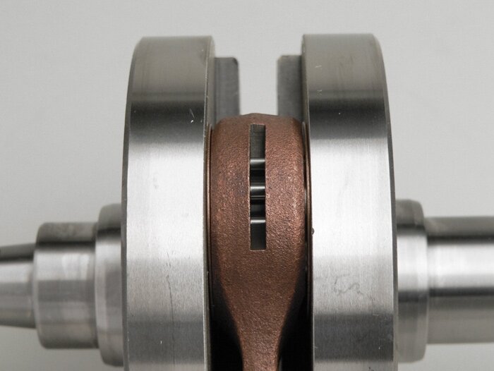 Albero motore -TAMENI- Vespa GS160 / GS4 1° serie (VSB1T -0036097) - con boccola in bronzo