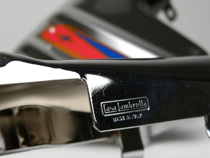 Fork cover -CASA LAMBRETTA Super- Lambretta LI Series 3, LI S, SX, TV Series 3 - Chrome