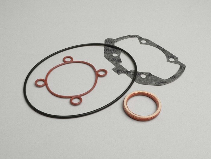 Jeu joints de cylindre -AIRSAL 70cc- Peugeot 50cc LC (cylindre horizontal) - JETFORCE50 C-TECH, SPEEDFIGHT3 50 LC, LUDIX 50 LC BLASTER