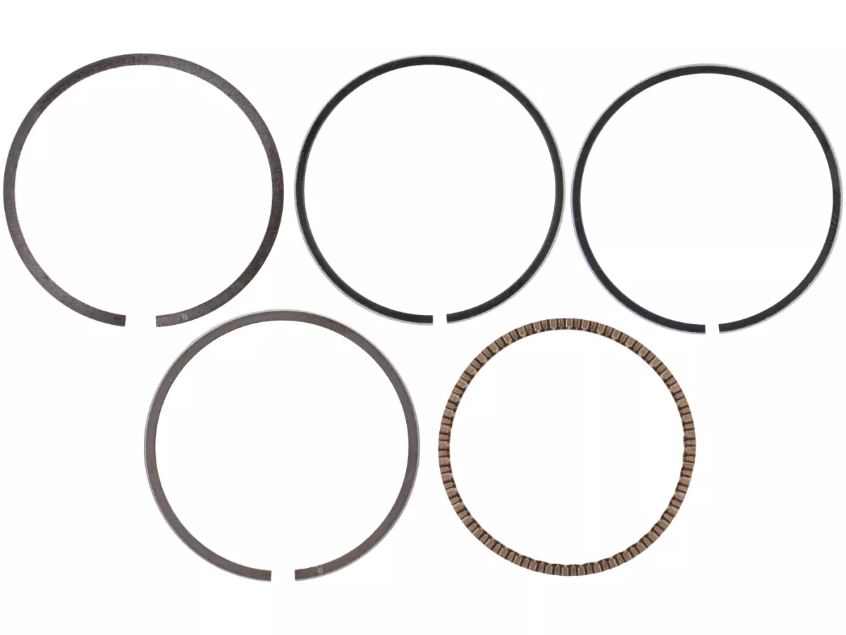 Jeu segments de piston -AIRSAL 65cc aluminium- Sym 50cc AC (type Mio)
