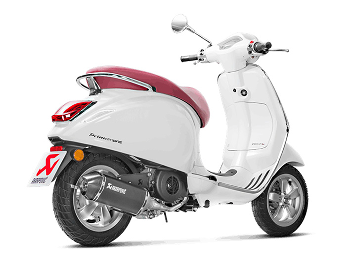 Uitlaat -AKRAPOVIC Racing Line (SS), Euro 3, Euro 4- Vespa Primavera 125 (ZAPM81100, ZAPM81101, ZAPMA1100, ZAPMA1101), Vespa Primavera 150 (ZAPM81200, ZAPM81201, ZAPMA1200, ZAPMA1201), Vespa Sprint 125 (ZAPM81300, ZAPM81301, ZAPMA1300, ZAPMA1301), Vespa S