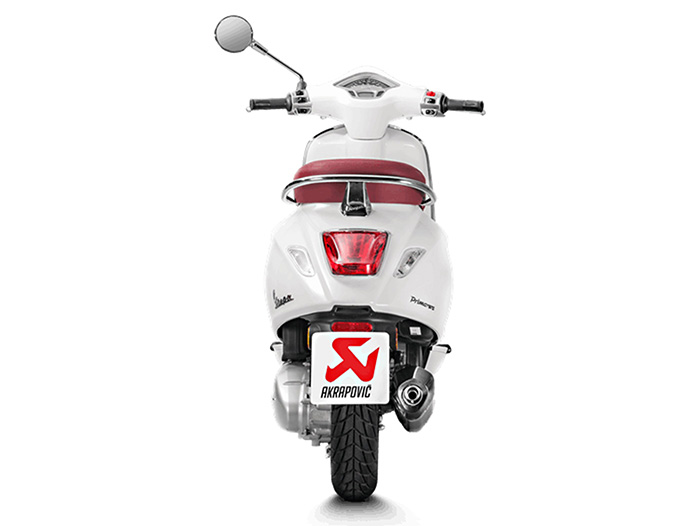 Uitlaat -AKRAPOVIC Racing Line (SS), Euro 3, Euro 4- Vespa Primavera 125 (ZAPM81100, ZAPM81101, ZAPMA1100, ZAPMA1101), Vespa Primavera 150 (ZAPM81200, ZAPM81201, ZAPMA1200, ZAPMA1201), Vespa Sprint 125 (ZAPM81300, ZAPM81301, ZAPMA1300, ZAPMA1301), Vespa S
