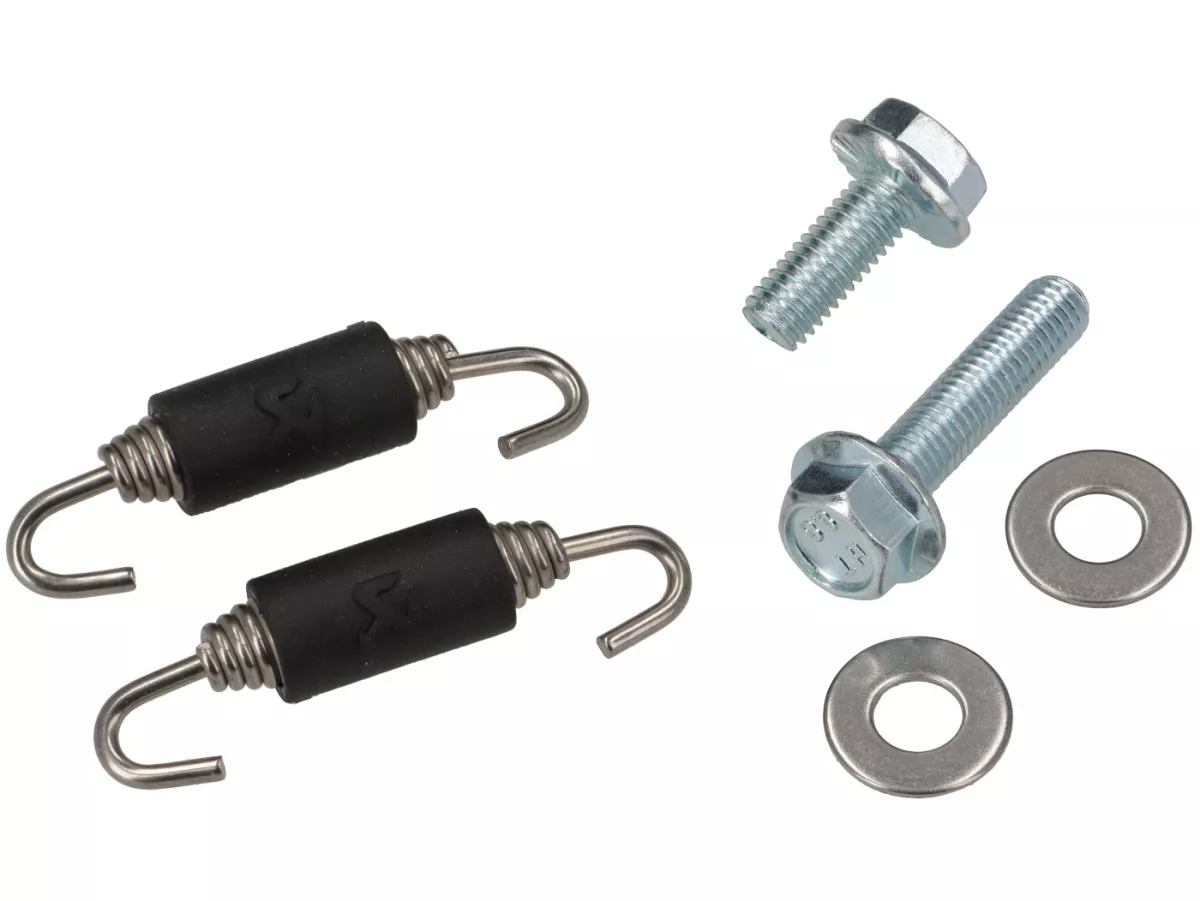 Escape -AKRAPOVIC Slip-On Line (SS), Euro 5- Vespa GTS 125 (ZAPMD3200, ZAPMD3201), Vespa GTS Super 125 (ZAPMD3200) - acero inoxidable negro