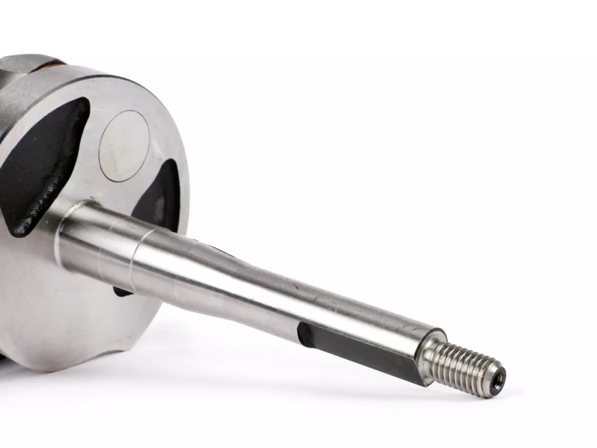 Albero motore -MAZZUCCHELLI Racing- Piaggio Ciao (per spinotto 10mm)
