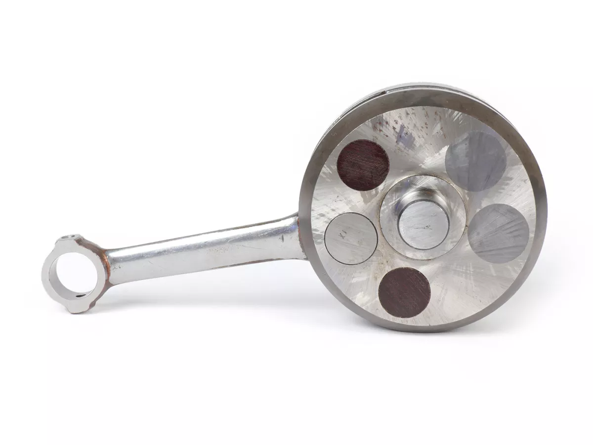 Cigüeñal -MAZZUCCHELLI- Piaggio Ciao, Bravo, SI, Boxer 44mm carrera Pasador de pistón 12mm
