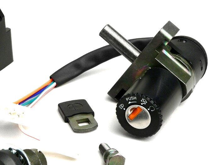 Lock set -OEM QUALITY- Aprilia SR AC/LC (-1999), Aprilia Rally AC/LC