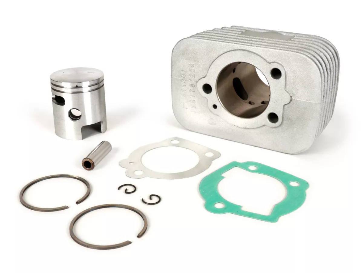 Cylinder -ATHENA 63 ccm aluminium Ø43mm- Piaggio Bravo, Ciao, Boxer, Si (kolvstift = Ø 12mm)