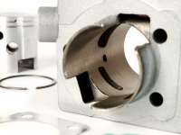 Silinder -ATHENA 63 ccm aluminium Ø43mm- Piaggio Bravo, Ciao, Boxer, Si (pin piston = Ø 10mm)