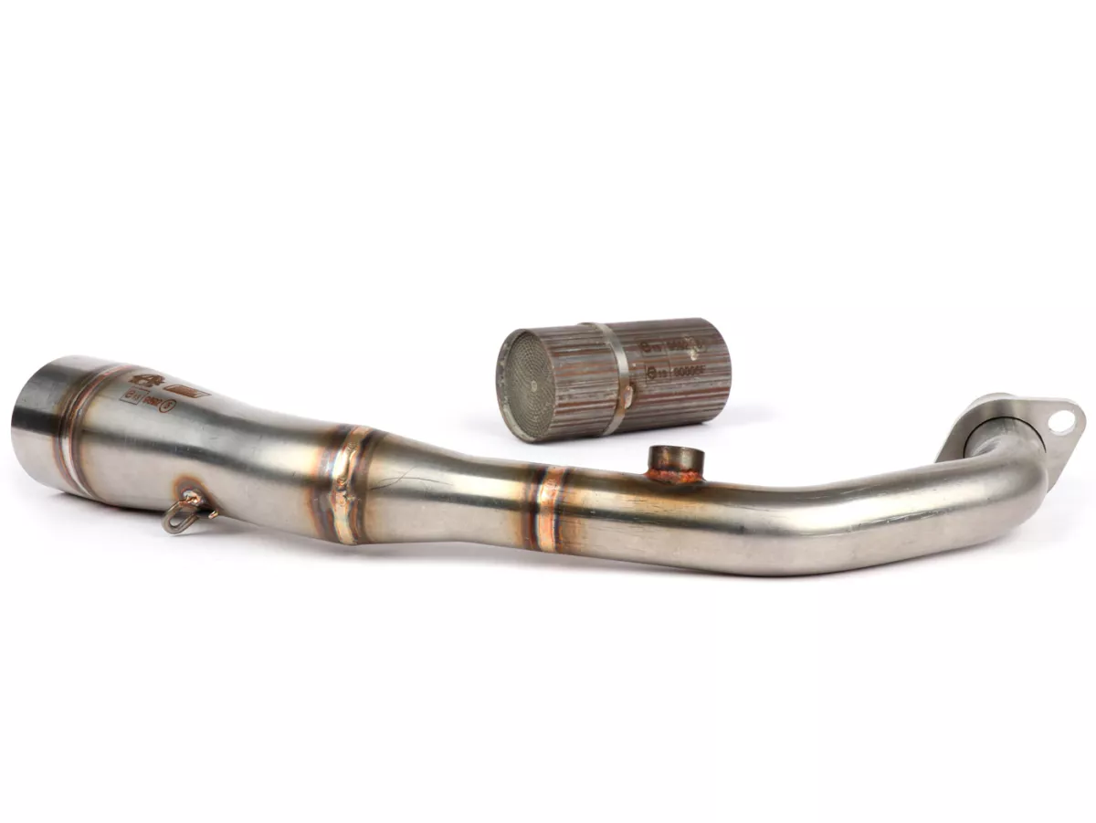 Collettore di scarico- ARROW 'Convertitore catalitico'- Vespa Sprint 125 (ZAPM81300) 2014-2015, Vespa Sprint 125 (ZAPM81301) 2014-2015, Vespa Sprint 150 (81401) 2015, Vespa Primavera 125 (ZAPM81100) 2014-2016, Vespa Primavera 125 (ZAPM81101) 2014-2016, Ve
