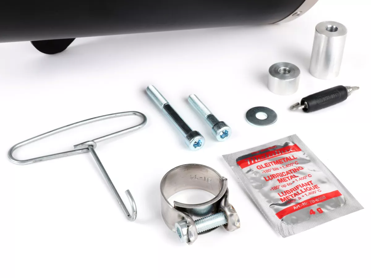 Silencer- ARROW Urban- Dark Aluminium- Vespa GTS 300ie (ZAPMA33) 2016-2018, Vespa GTS 300ie (ZAPMA36) 2018-