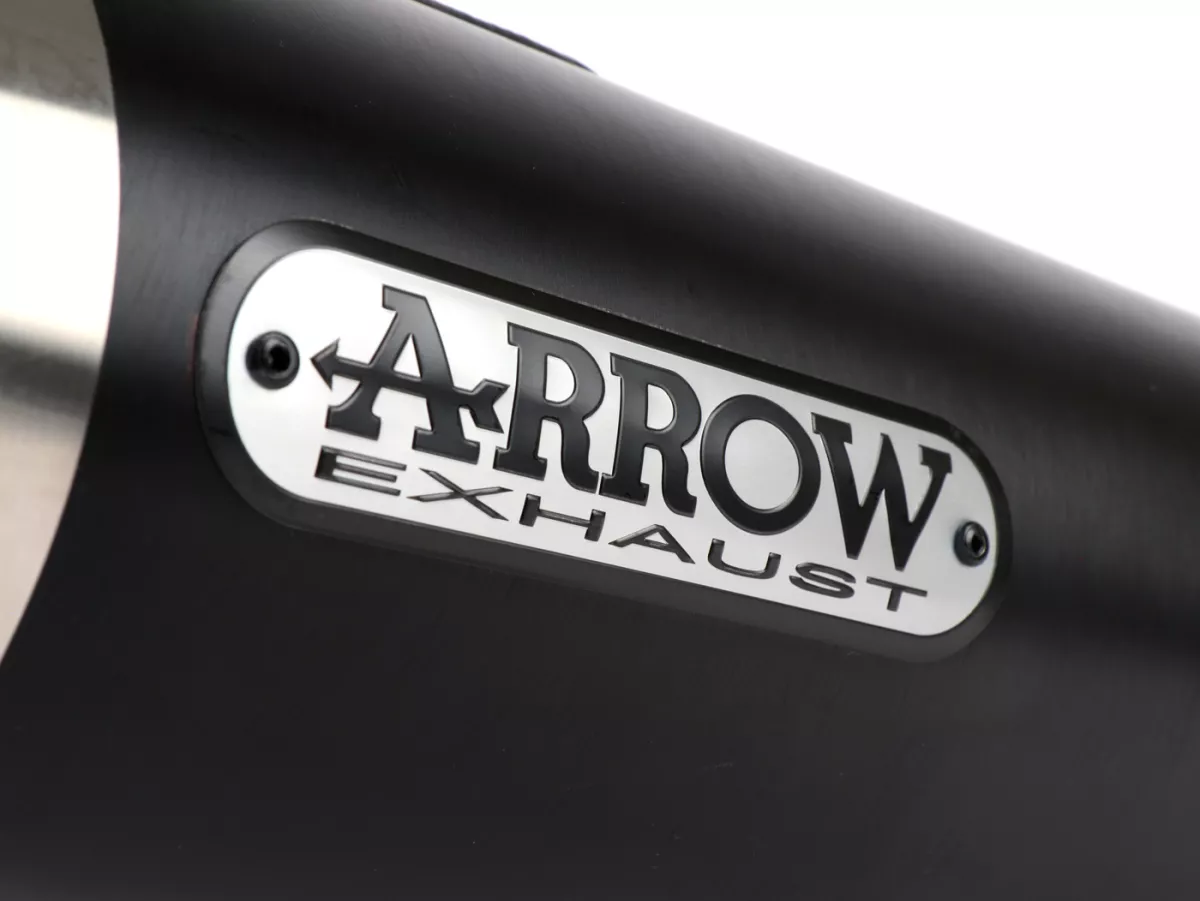 Silencer- ARROW Urban- Dark Aluminium- Vespa GTS 300ie (ZAPMA33) 2016-2018, Vespa GTS 300ie (ZAPMA36) 2018-