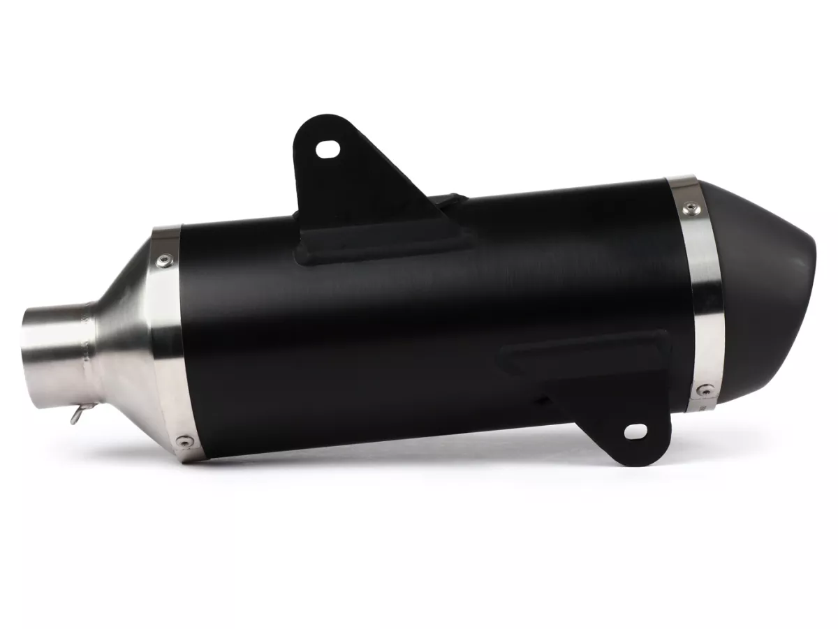 Silenziatore posteriore- ARROW Urban- Alluminio scuro- Vespa GTS 125 IGET (ZAPMA31) 2017-2019, Vespa GTS 125 IGET (ZAPMA32) 2017-2019, Vespa GTS 125 IGET (ZAPMA37) 2017-2019