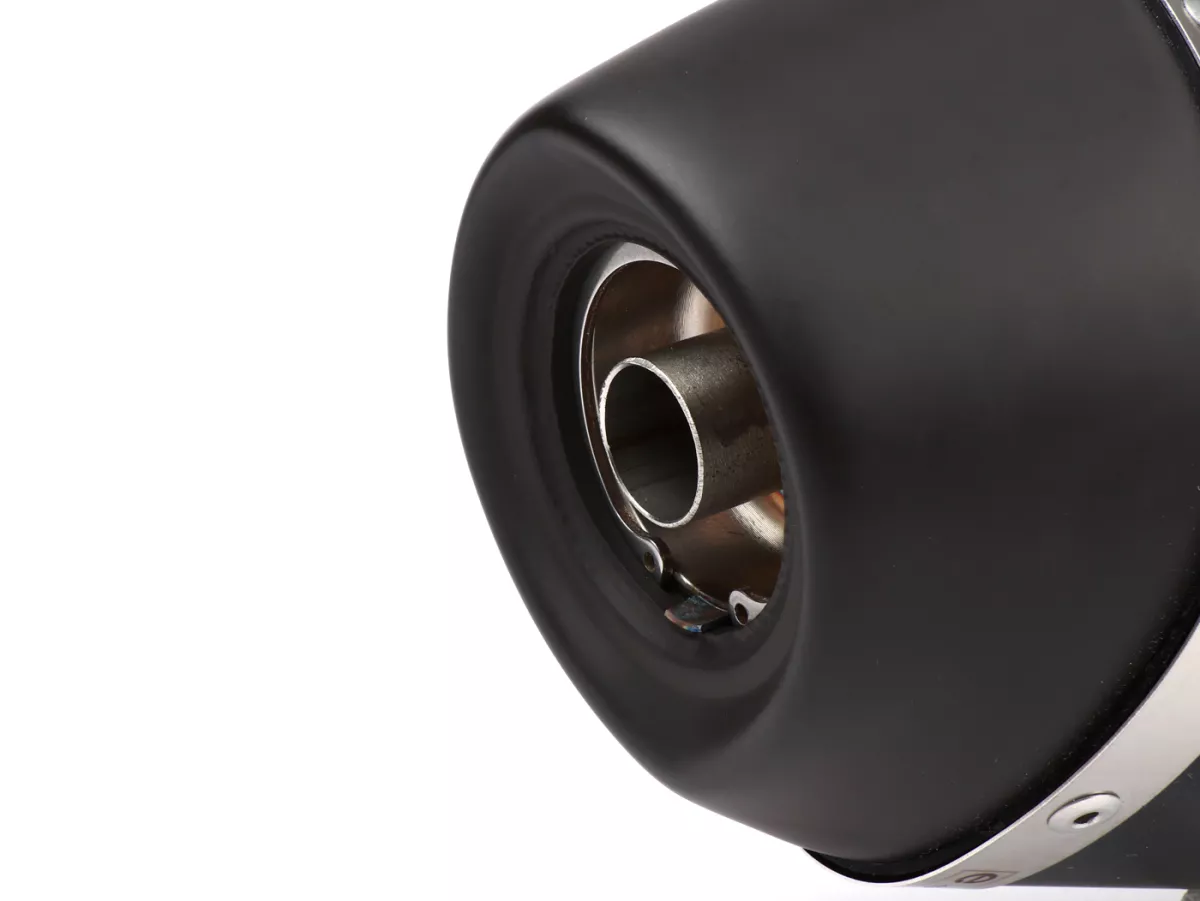 Scarico -ARROW- Urban Dark Aluminium- Vespa Sprint/Primavera 125-150 (2014-2016)- Racing