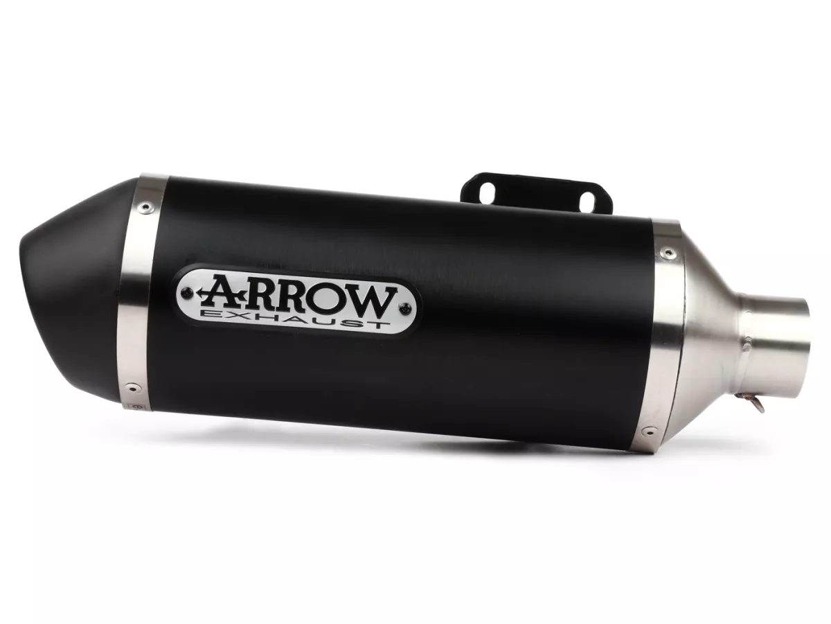 Scarico -ARROW- Urban Dark Aluminium- Vespa Sprint/Primavera 125-150 (2014-2016)- Racing