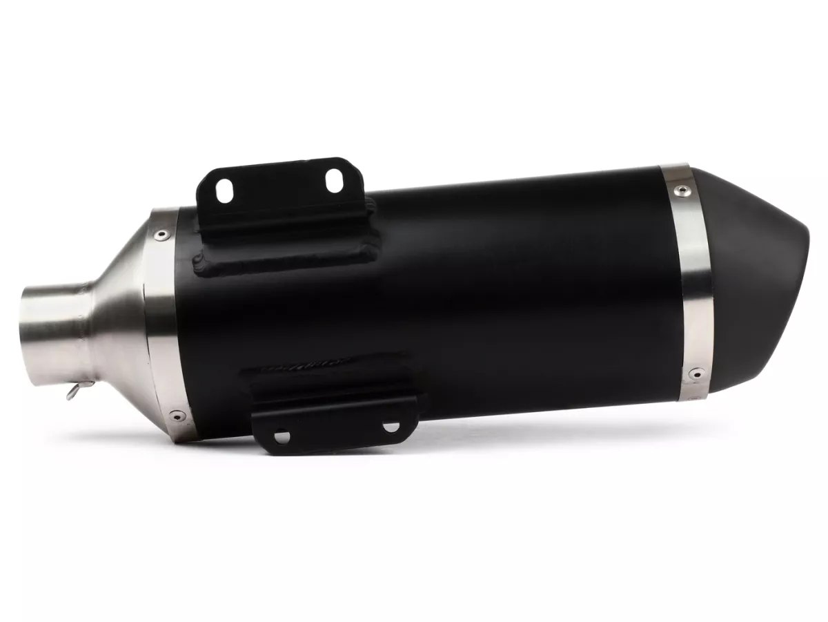 Scarico -ARROW- Urban Dark Aluminium- Vespa Sprint/Primavera 125-150 (2014-2016)- Racing